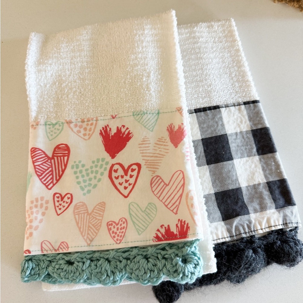 Crocheted Tea Towels